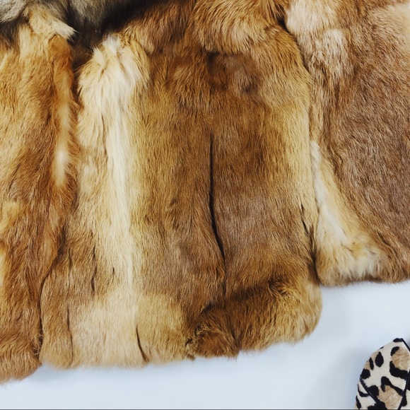 FINAL Vtg 70s Fur Boho Oversized Coat M - Picture 6 of 8